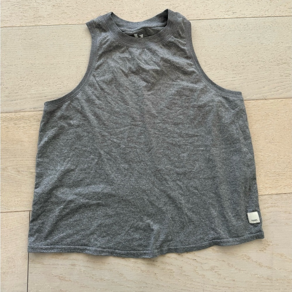 ♥️… Vuori Energy tank muscle Top Grey XS - Picture 4 of 9